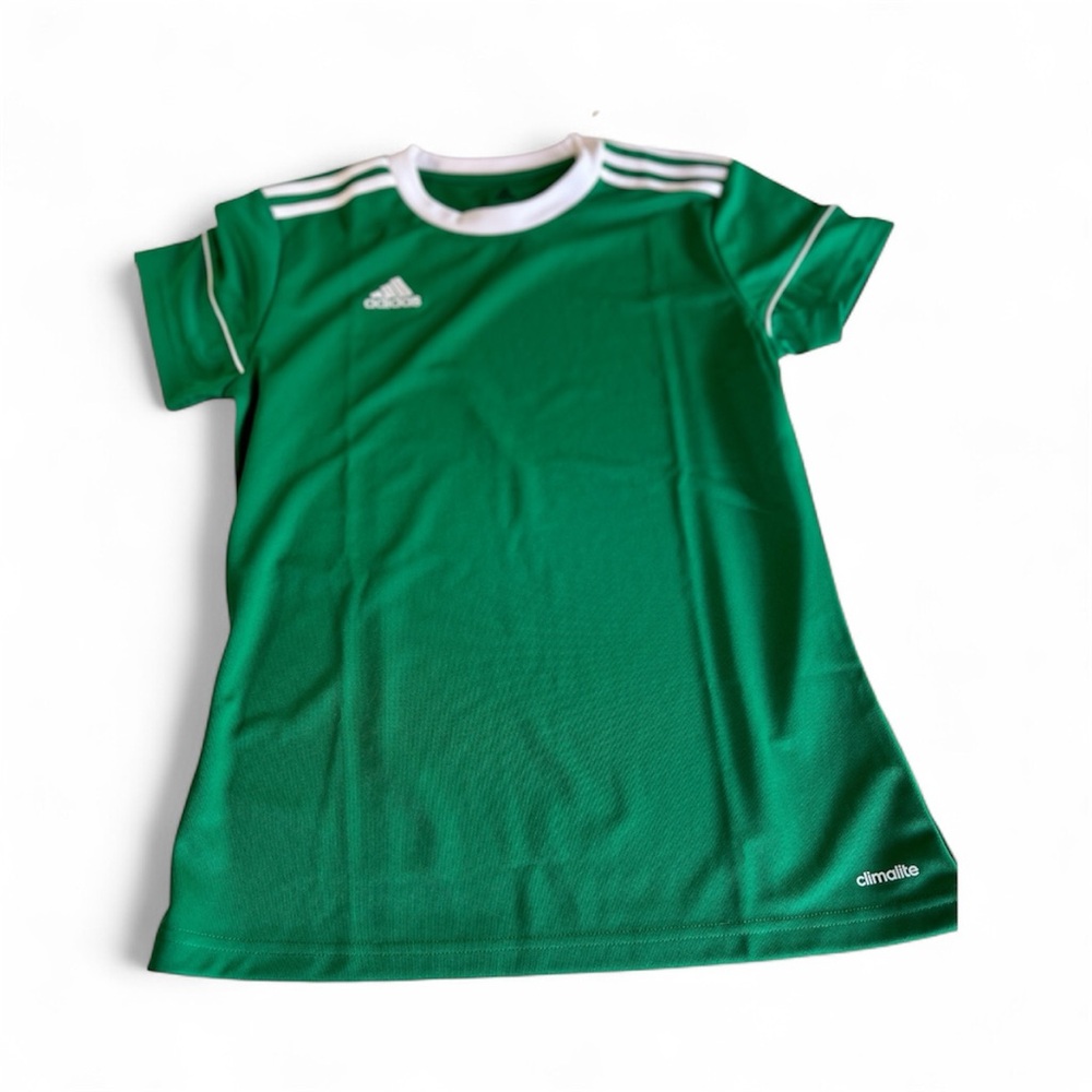 Adidas Squad 17 Emerald Green Jersey. Size S 8-10. NWT.